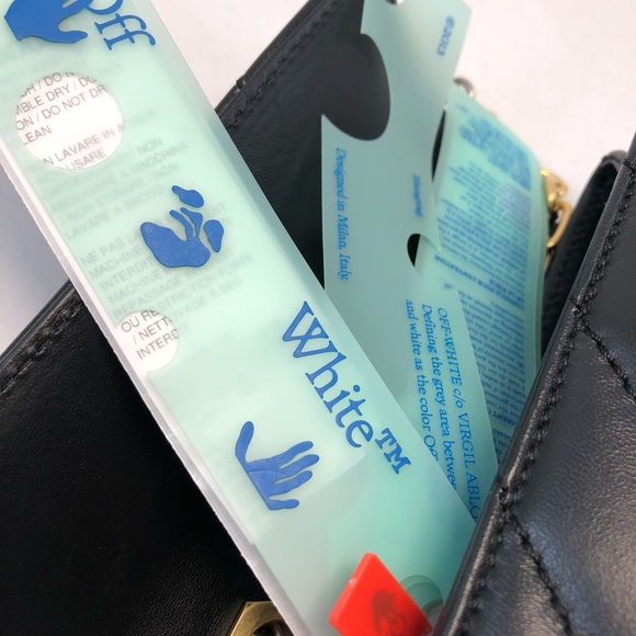 OFF WHITE Jackhammer 17 Quilted Leather Bag - Picture 9 of 15